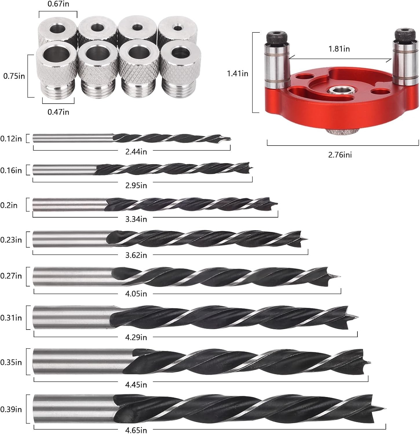 KW2006 Center Drill Guide