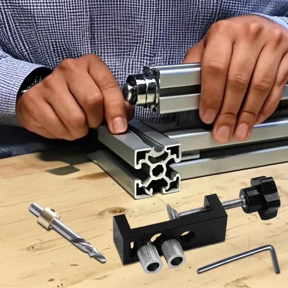 KW2050 Aluminum Hole Drill Jig