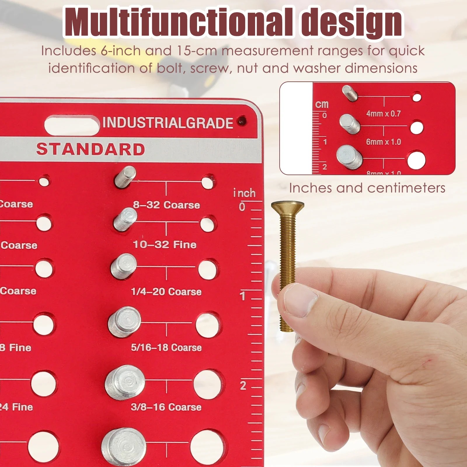 KW2061 Nut and Bolt Thread Checker