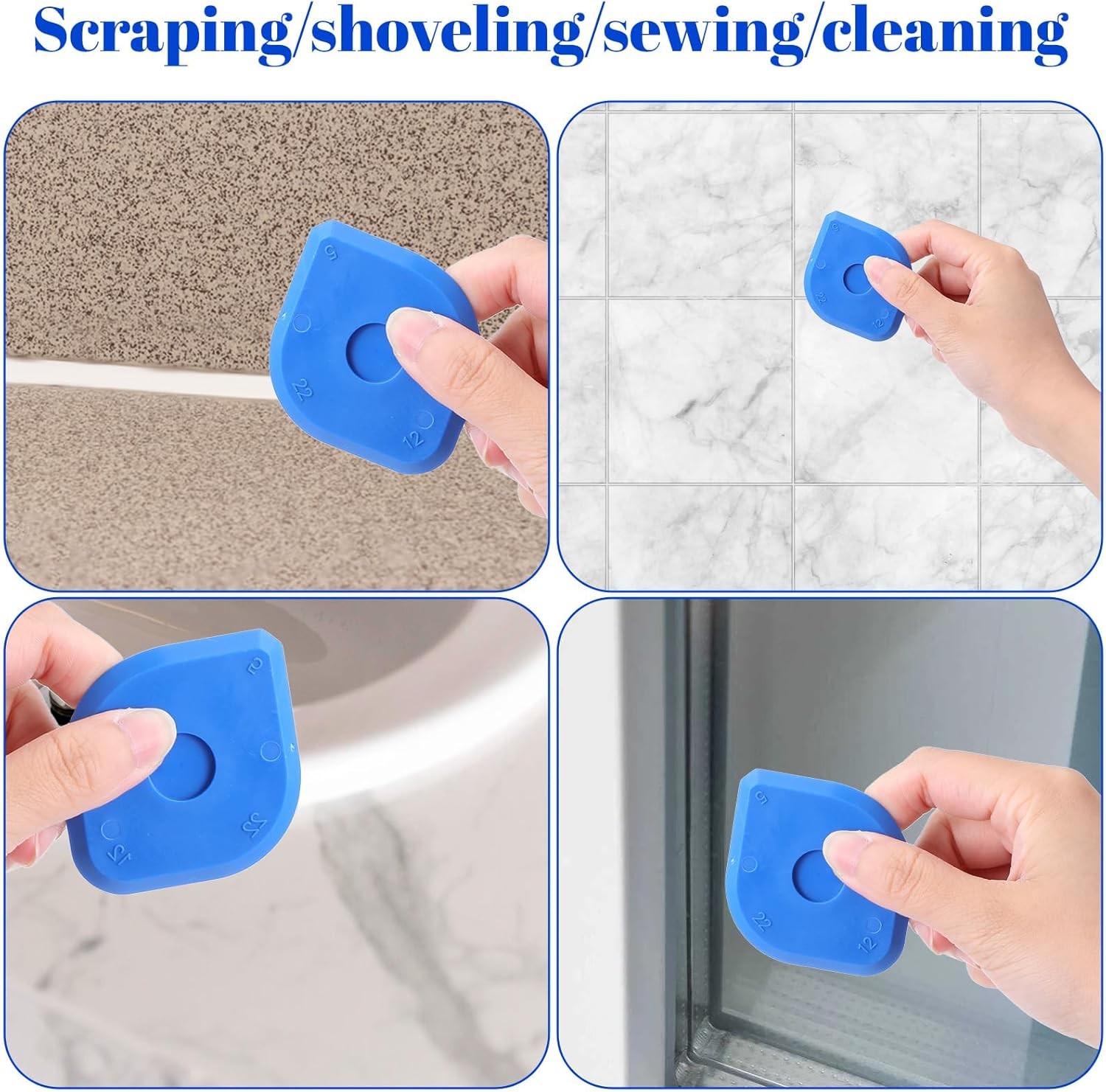KW3005 9PCS Caulking Scrapers