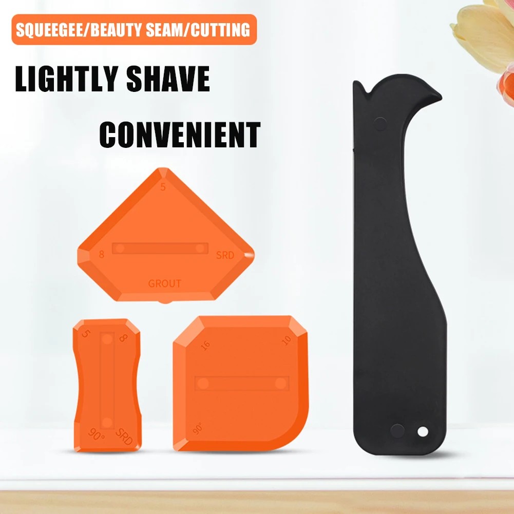 KW3007 4PCS Caulking Scrapers